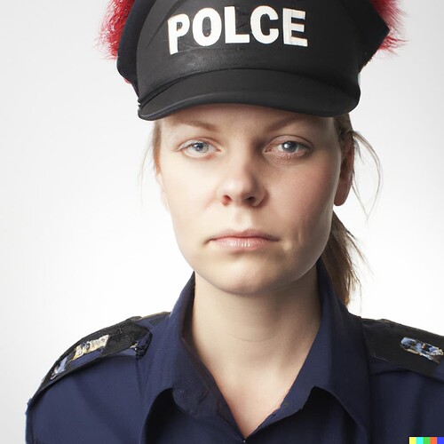 DALL·E 2022-09-30 20.38.41 - dedicated female policeman