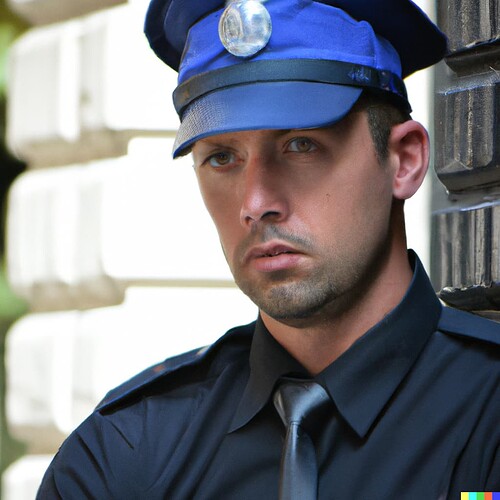 DALL·E 2022-09-30 20.30.58 - dedicated police officer