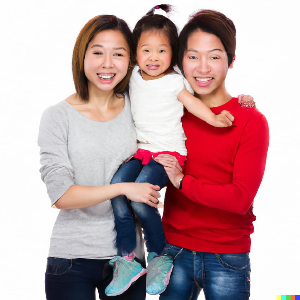 DALL·E 2022-10-28 10.04.19 - Asian Family