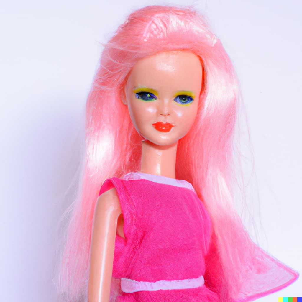 DALL·E 2022-10-14 10.11.27 - barbie doll
