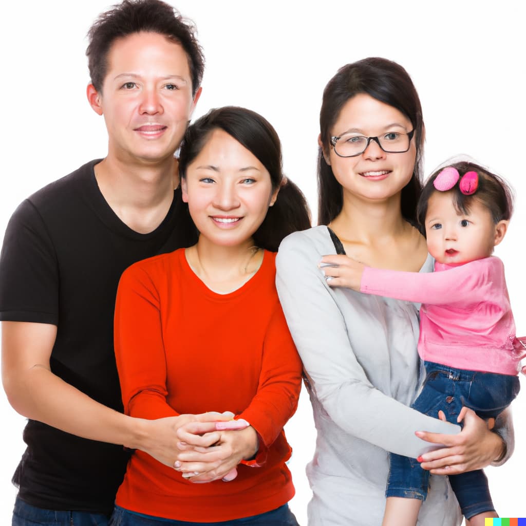 DALL·E 2022-10-28 10.04.07 - Asian Family