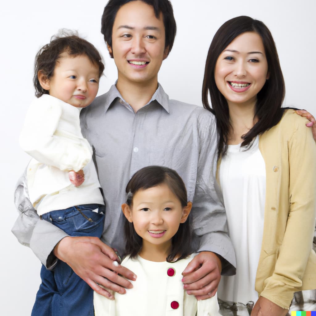DALL·E 2022-10-28 10.01.45 - Japanese Family