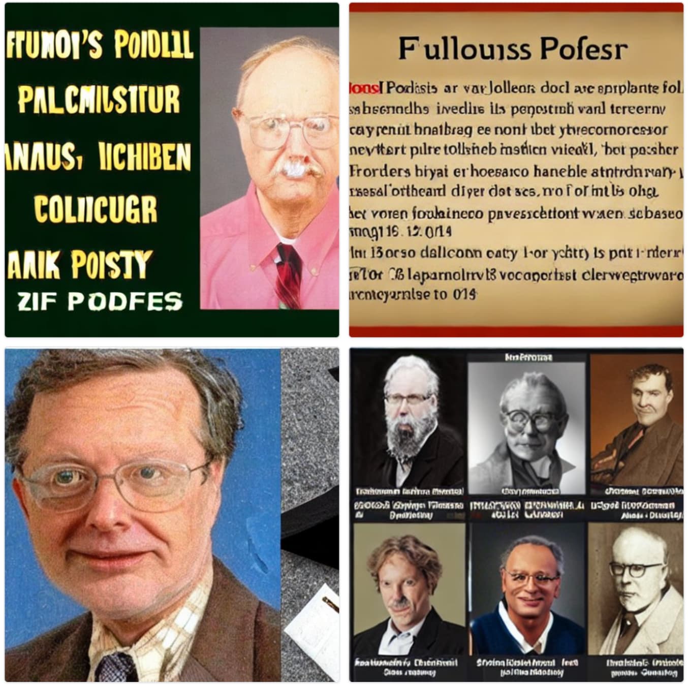 famous professors in college